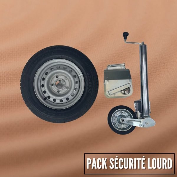 Dobbeltakslet trætrailer GVW 500kg/750kg - Billede 5