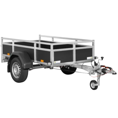 Dobbeltakslet trætrailer GVW 500kg/750kg
