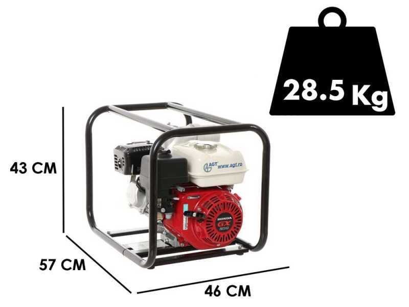 AGT 3″ GX200 termisk kunstvandingsmotorpumpe - Billede 2