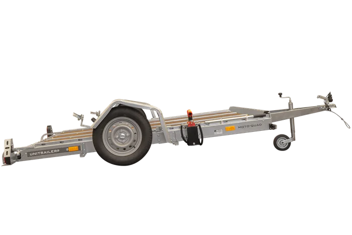 Sammenfoldelig trækstang trailer motorcykelholder / quad carrier MOTOQUAD - Billede 7