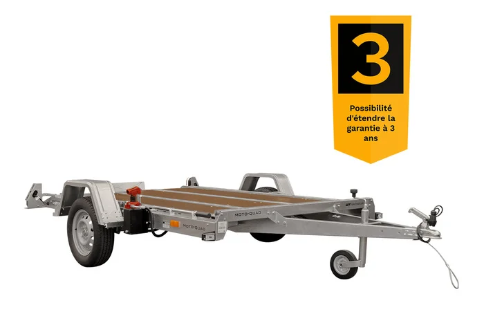 Sammenfoldelig trækstang trailer motorcykelholder / quad carrier MOTOQUAD - Billede 5