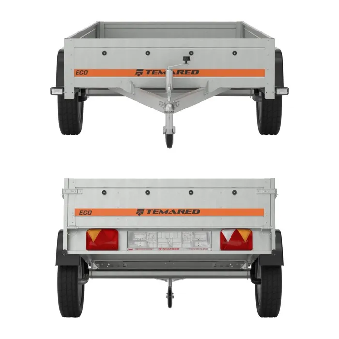 TEMA enkeltakslet trailer 264×126 cm - Billede 5